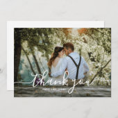 Weddenschap Bedankt Briefkaart en envelop (Voorkant / Achterkant)