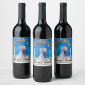 Weddenschap Bedankt | Foto's en Bedankt Wijn Etiket (Flessen)