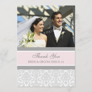 Weddenschap Bedankt Foto's Gray Damask