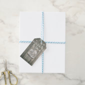 Weddenschap Bedankt Gift Rustic Wood Mason Jar Lig Cadeaulabel (Met Touw)