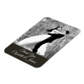 Weddenschap Bedankt Magnet Magneet (Linkerzijde)