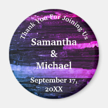 Weddenschap Bedankt Neon Stripes Modern Appreciati