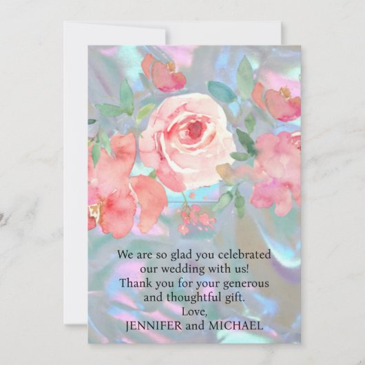 Weddenschap Bedankt Opmerking (Voorkant)