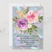 Weddenschap Bedankt Opmerking (Voorkant)