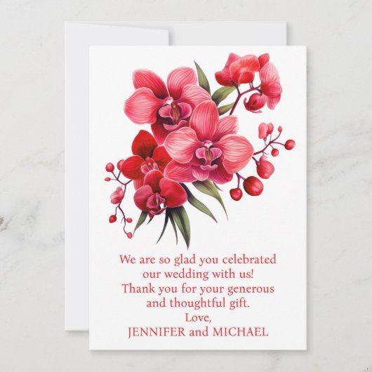 Weddenschap Bedankt Opmerking (Voorkant)