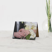 Weddenschap Bedankt Opmerking (Achterkant)