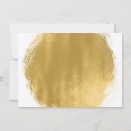 Weddenschap Bedankt Opmerking Gold Paint Kijk (Achterkant)