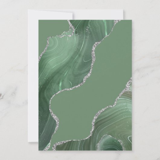 Weddenschap Bedankt voor je creditcard Sage Agate  (Achterkant)