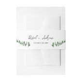 Weddenschap Belly Band Uitnodigingen Wikkel (Voorkant Voorbeeld)