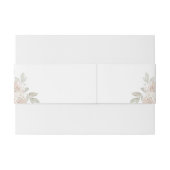 Weddenschap Belly Band Uitnodigingen Wikkel (Achterkant Voorbeeld)