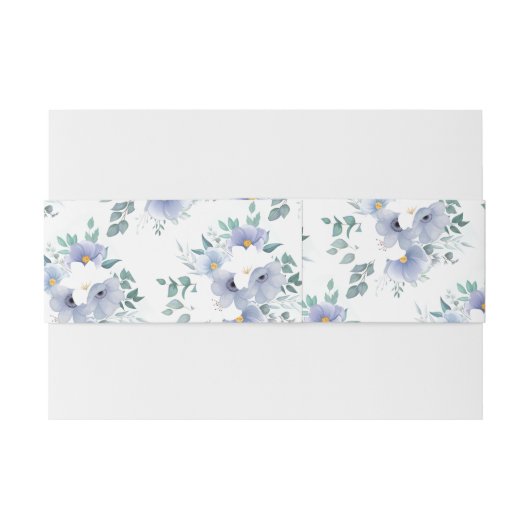 Weddenschap Belly Band Uitnodigingen Wikkel (Achterkant Voorbeeld)