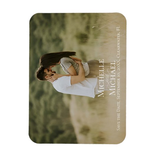 Weddenschap Bespaar de datum Minimaliserende Eenvo Magneet (Verticaal)