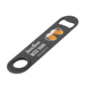Weddenschap Beste man Bachelor Party Favor Beer Ch Speed Flessenopener (Achterkant Gekanteld)