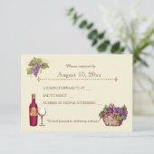 Weddenschap bij de Kaart van de wijnbouw (Staand voorkant)