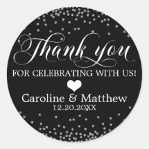 Weddenschap Black Sprinkle Sparkle Silver DANK JE 