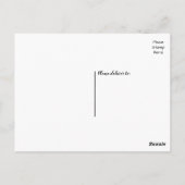 Weddenschap Black White Bride Groom Love Jubileum Briefkaart (Achterkant)