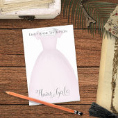 Weddenschap Bloemenmeisje Cute  Dress Custom Post-it® Notes