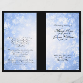 Weddenschap Blue Winter Wonderland Sparkle