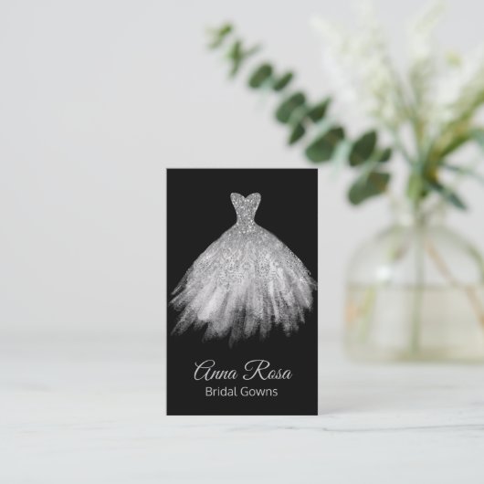 *~* Weddenschap Bodemuitbarsting Visitekaartje (Staand voorkant)