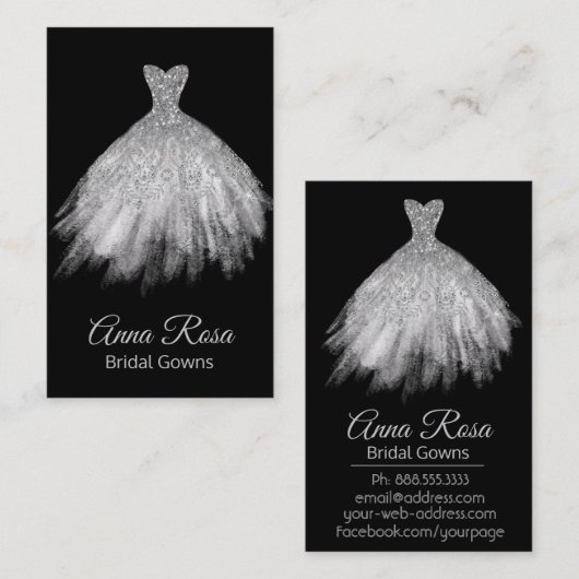 *~* Weddenschap Bodemuitbarsting Visitekaartje (Voorkant / Achterkant)