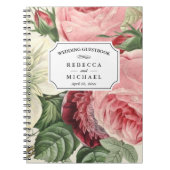 Weddenschap-boek -  botanische bloemen notitieboek (Voorkant)