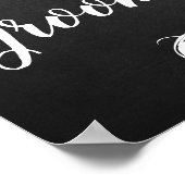 Weddenschap-bord Kies een stoel aan beide zijden t Poster (Hoek)