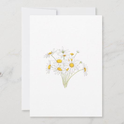 Weddenschap Botanische witte mais 2 Kaart (Achterkant)