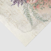 Weddenschap Bouquets Waterverf Flowers Tissuepapier (Detail)