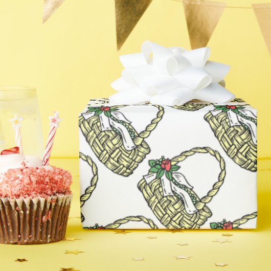 Weddenschap-Bridal Bloemenmeisje-pakpapier Cadeaupapier (Verjaardagsfeest)