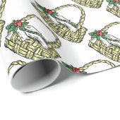 Weddenschap-Bridal Bloemenmeisje-pakpapier Cadeaupapier (Rol Hoek)