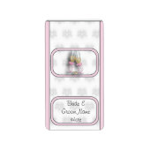 Weddenschap Bridal Hershey Mini Snoep Wrapper Labe Etiket (Voorkant)