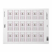 Weddenschap Bridal Hershey Mini Snoep Wrapper Labe Etiket (Full Sheet)