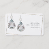 Weddenschap Bridal Jewelry Accessoires Diamond Ear Visitekaartje (Voorkant)