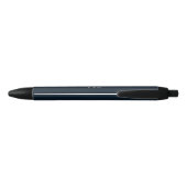 Weddenschap Bride Groom Guest Gift Navy Blue Zwarte Inkt Pen (Achterkant)