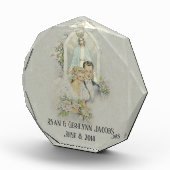 Weddenschap Bride Groom katholieke Maagd Mary Fotoblokken (Rechts)