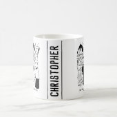 Weddenschap - Bridegroom Practical Joke Cartoon Koffiemok (Center)