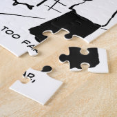 Weddenschap - Bridegroom Practical Joke Cartoon Legpuzzel (Zijkant)