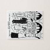 Weddenschap - Bridegroom Practical Joke Cartoon Legpuzzel (Horizontaal)