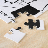 Weddenschap - Bridegroom Practical Joke Cartoon Legpuzzel (Zijkant)