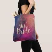 Weddenschap Brides Gorge Star Nebula Constellation Tote Bag (Dichtbij)
