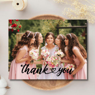 Weddenschap Bridesmaid Foto Briefkaart
