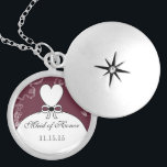Weddenschap Bridesmaid Keepomwille Dank je Ketting<br><div class="desc">De Kettingen van het domein kiezen of Zilveren Geplaatst of Sterling Zilver</div>