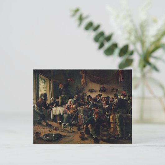 Weddenschap Briefkaart (Staand voorkant)