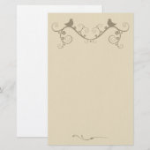 Weddenschap Briefpapier (Voorkant / Achterkant)