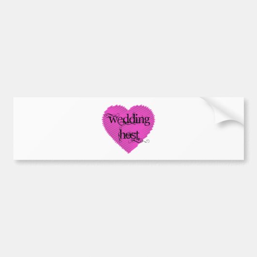 Weddenschap Bumpersticker (Voorkant)