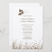 Weddenschap ~ Butterfly Garden 5 Kaart (Voorkant / Achterkant)