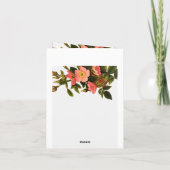 Weddenschap cadeautje Bedankt Sjabloon (Achterkant)