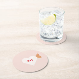 Weddenschap Cake Butterflies Ronde Kartonnen Onderzetter