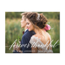 Weddenschap Calligrafie voor ooit Thankful Foto