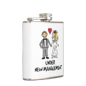 Weddenschap Cartoon - onder nieuw beheer Heupfles (Rechts)